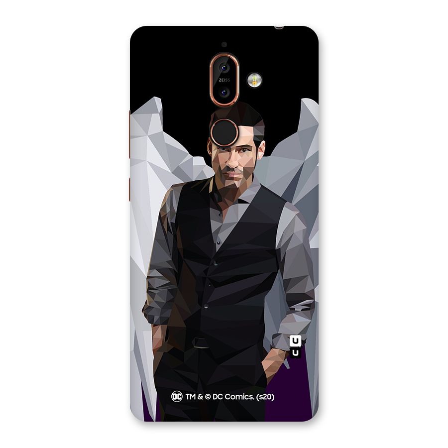 Lucifer Morningstar Art Abstract Back Case for Nokia 7 Plus