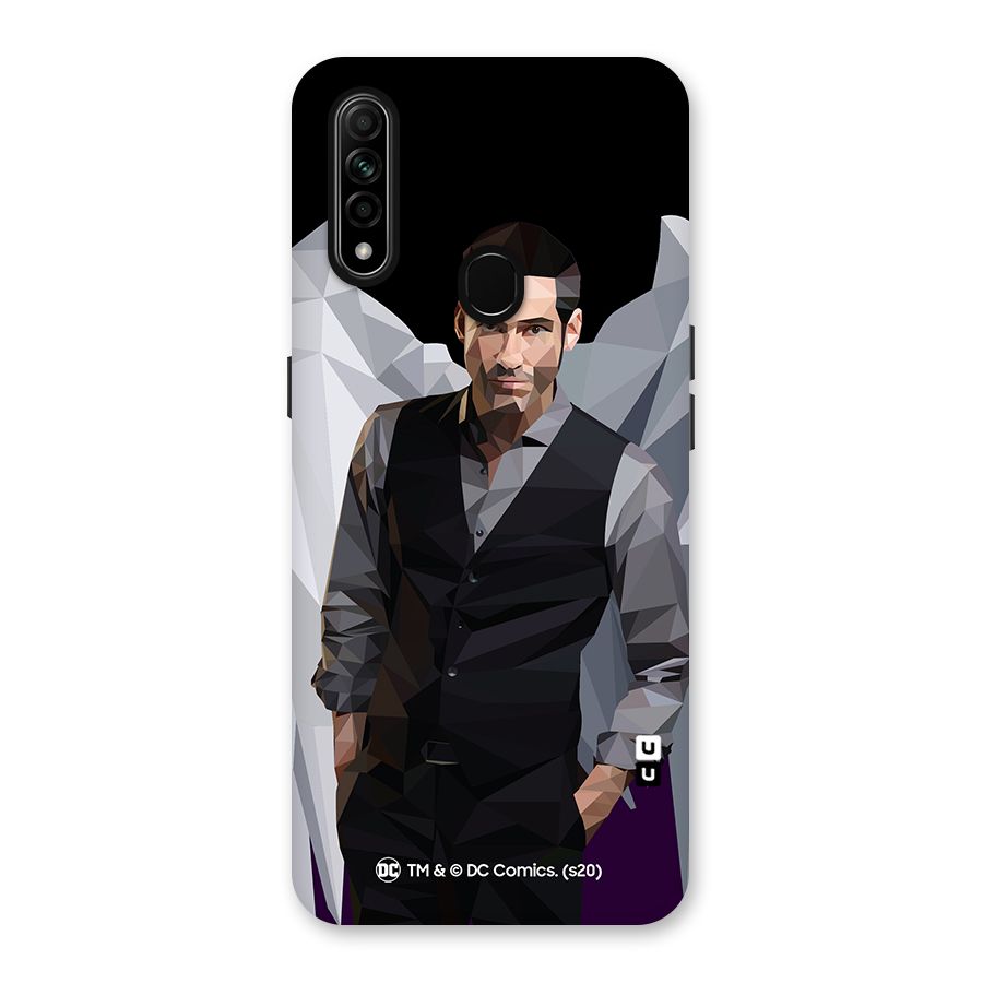 Lucifer Morningstar Art Abstract Back Case for Oppo A31