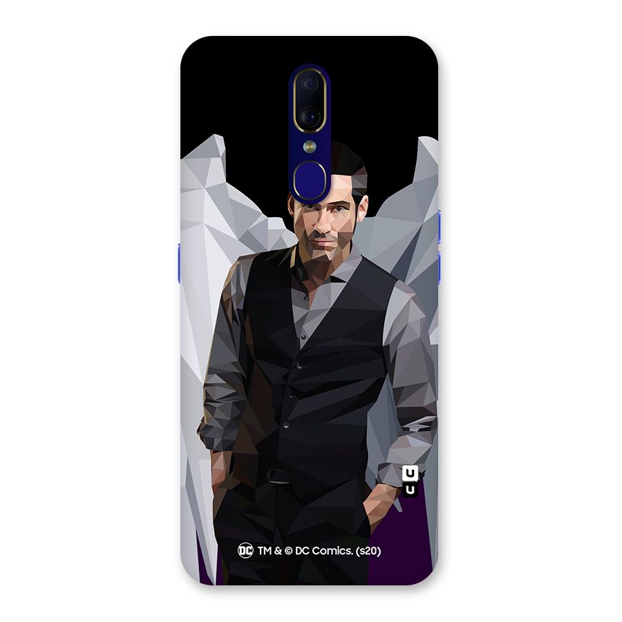Lucifer Morningstar Art Abstract Back Case for Oppo F11