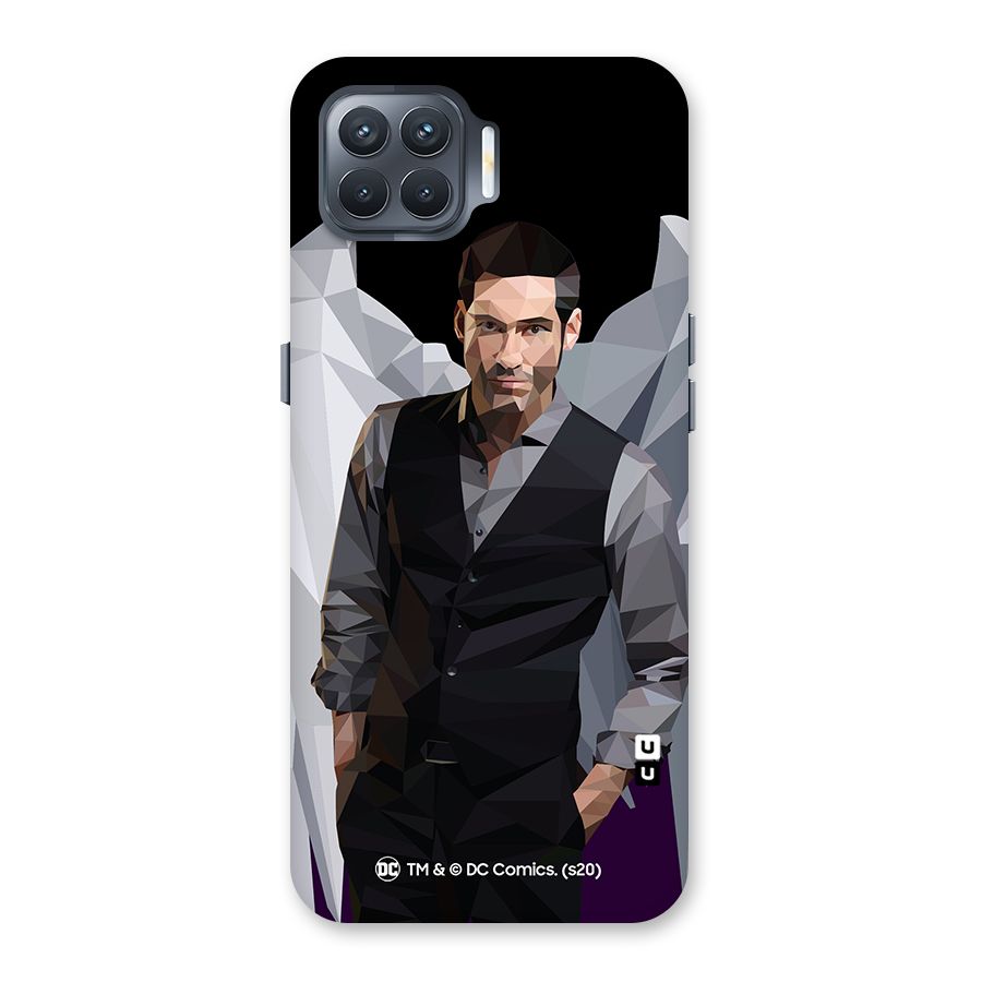 Lucifer Morningstar Art Abstract Back Case for Oppo F17 Pro