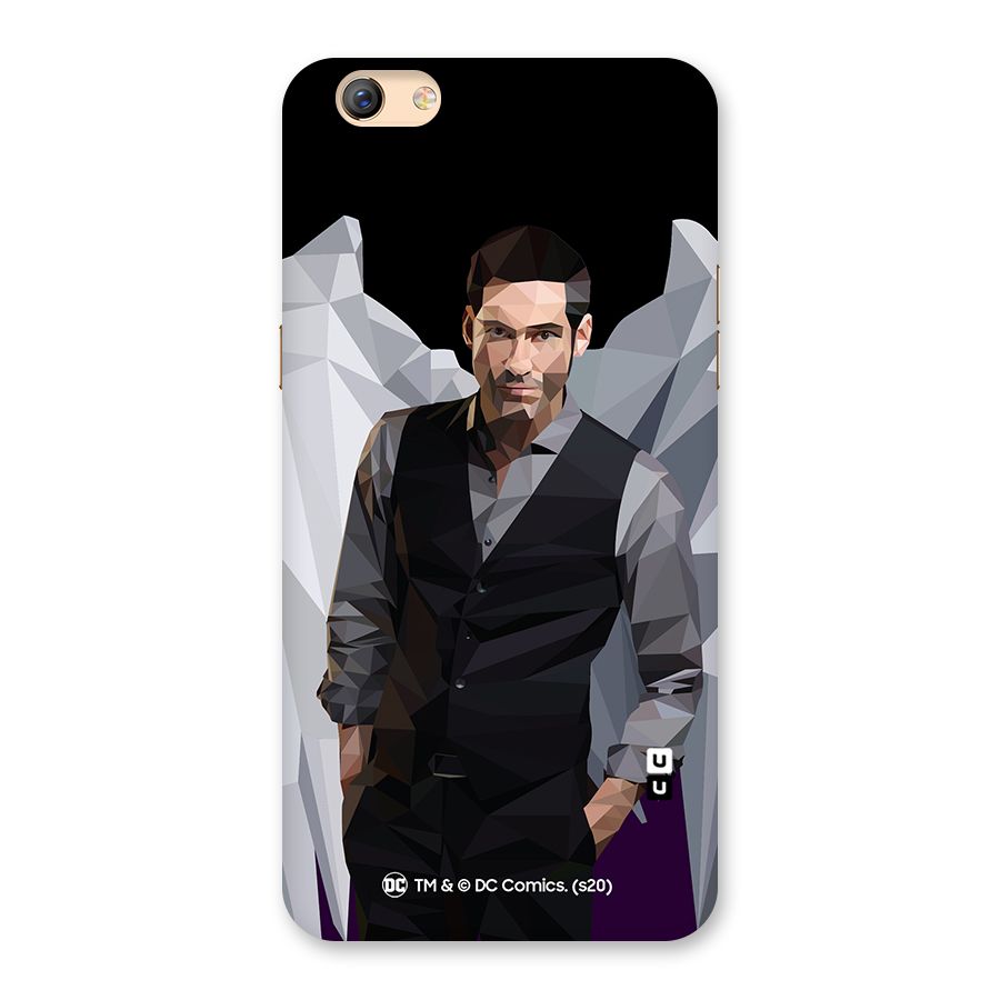 Lucifer Morningstar Art Abstract Back Case for Oppo F3 Plus
