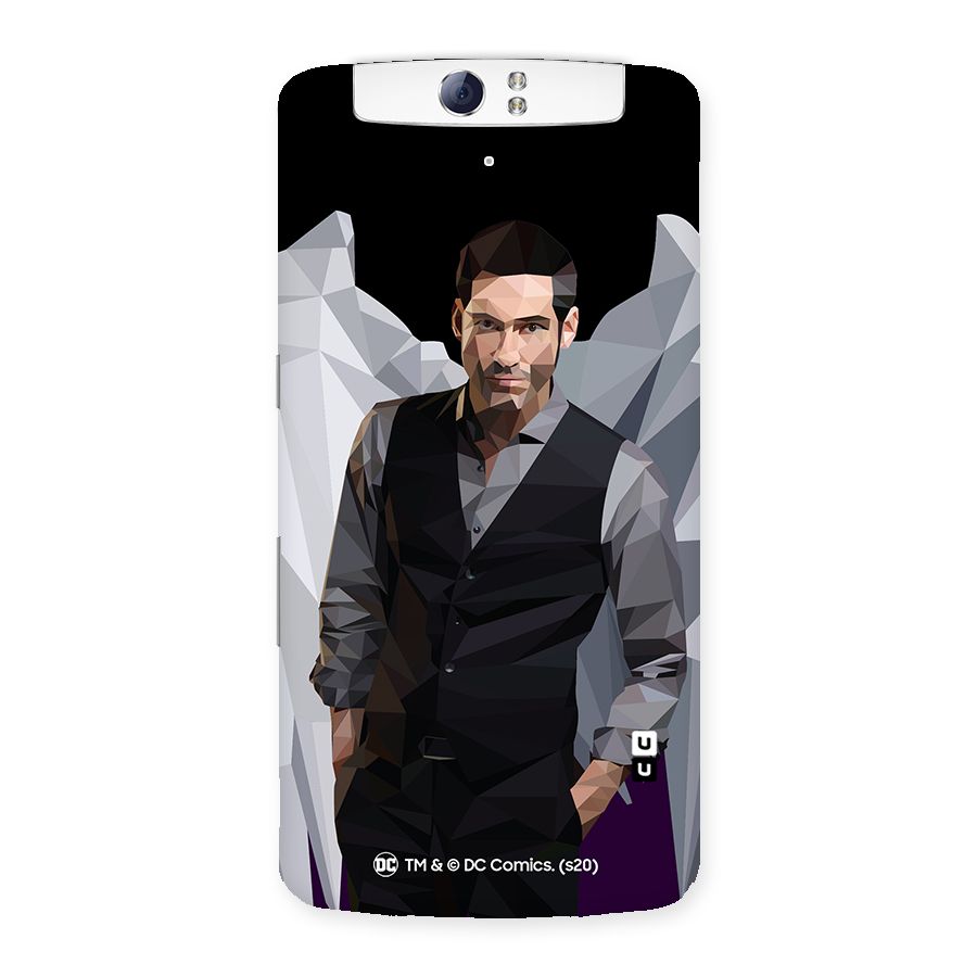Lucifer Morningstar Art Abstract Back Case for Oppo N1