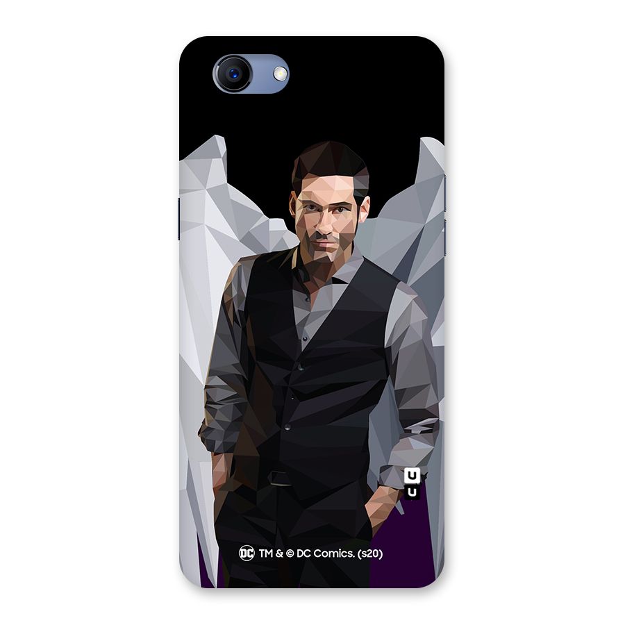 Lucifer Morningstar Art Abstract Back Case for Oppo Realme 1