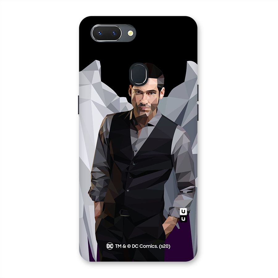 Lucifer Morningstar Art Abstract Back Case for Oppo Realme 2