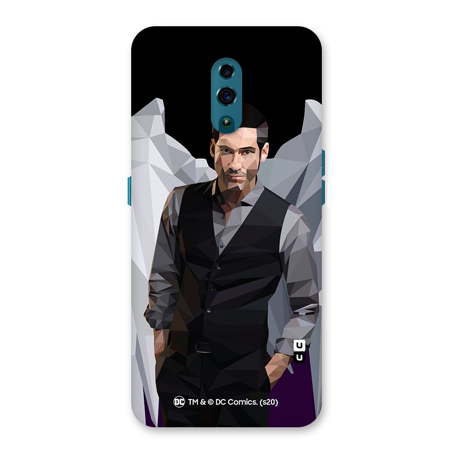 Lucifer Morningstar Art Abstract Back Case for Oppo Reno