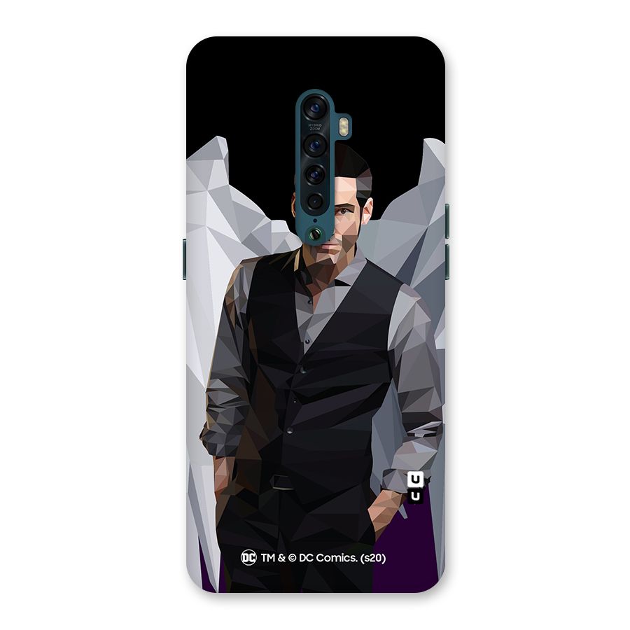 Lucifer Morningstar Art Abstract Back Case for Oppo Reno2