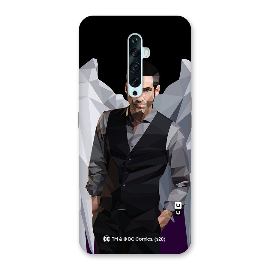 Lucifer Morningstar Art Abstract Back Case for Oppo Reno2 Z