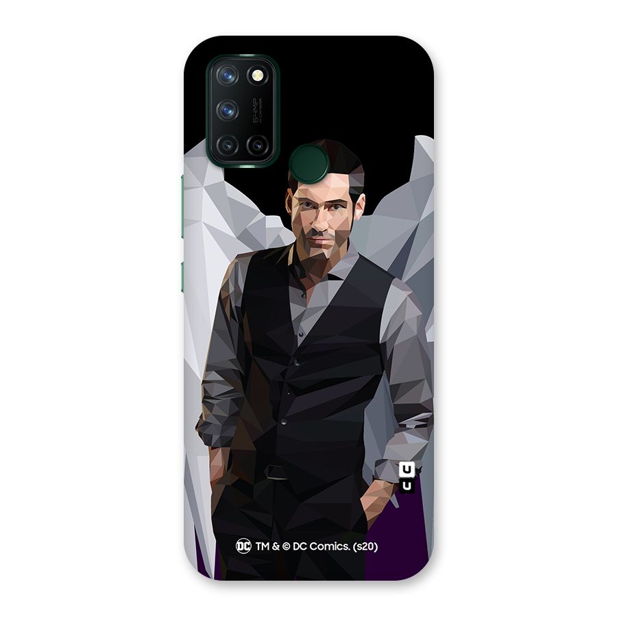 Lucifer Morningstar Art Abstract Back Case for Realme 7i