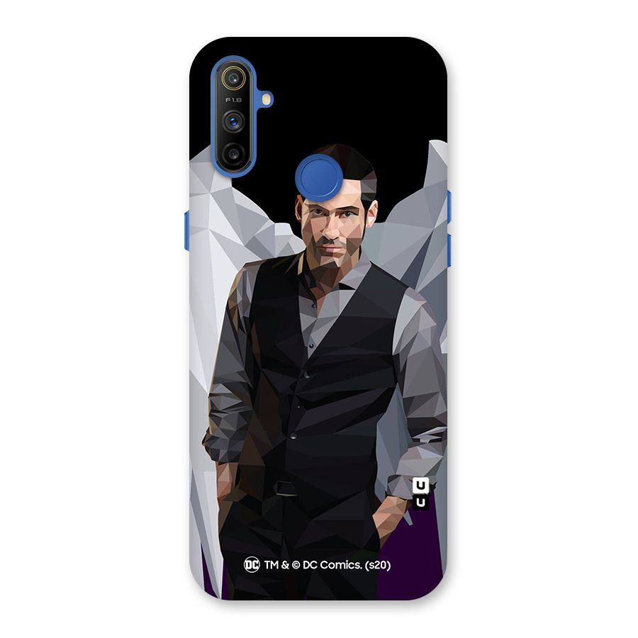 Lucifer Morningstar Art Abstract Back Case for Realme Narzo 10A