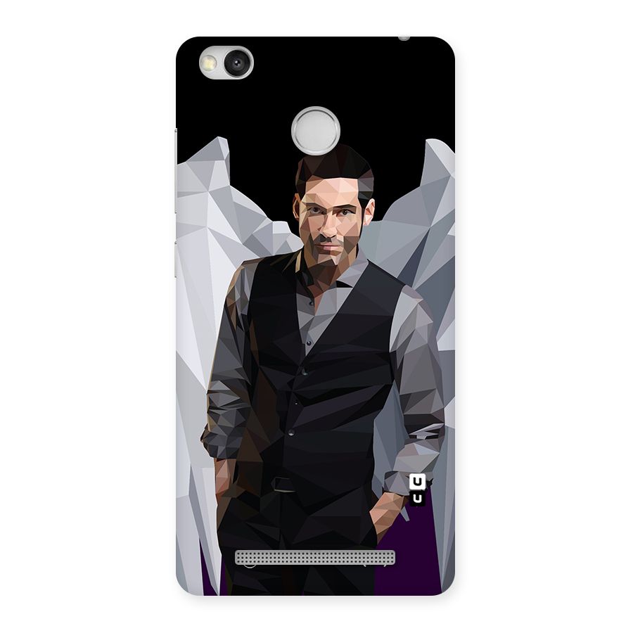 Lucifer Morningstar Art Abstract Back Case for Redmi 3S Prime