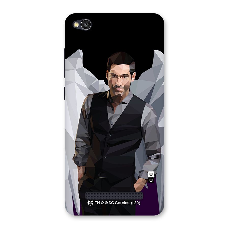 Lucifer Morningstar Art Abstract Back Case for Redmi 4A