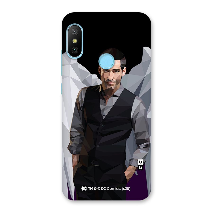 Lucifer Morningstar Art Abstract Back Case for Redmi 6 Pro
