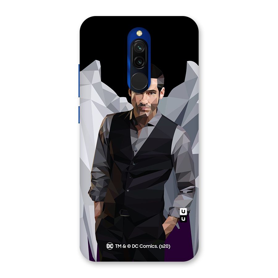 Lucifer Morningstar Art Abstract Back Case for Redmi 8