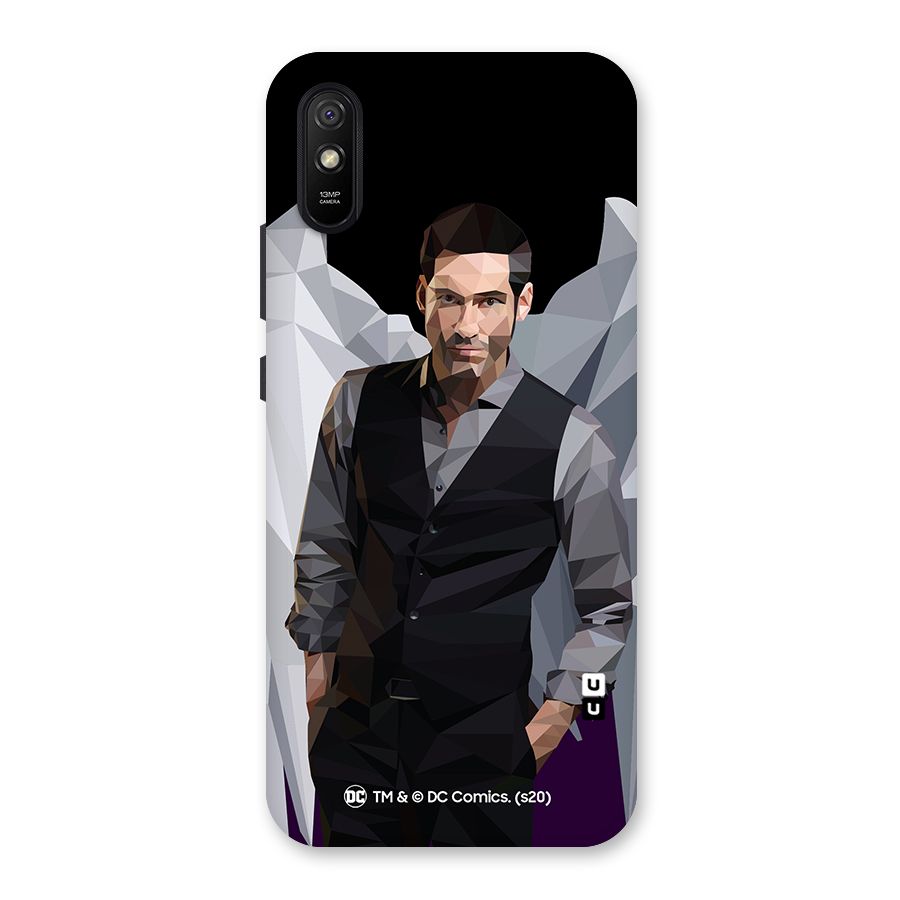 Lucifer Morningstar Art Abstract Back Case for Redmi 9A