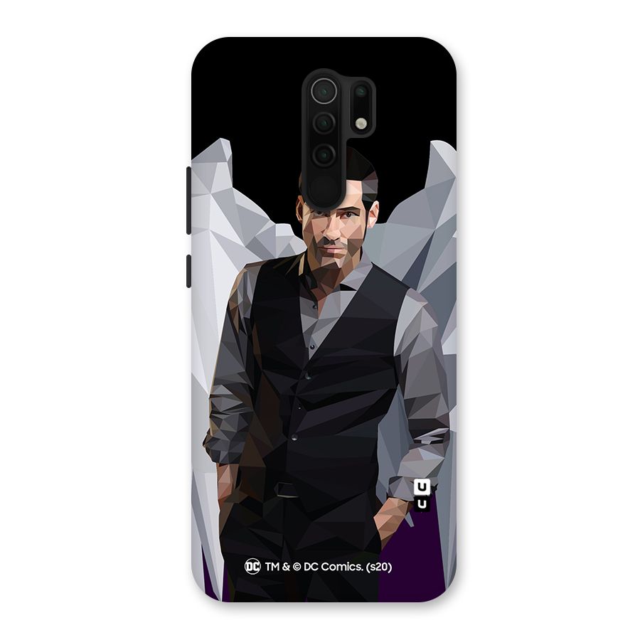Lucifer Morningstar Art Abstract Back Case for Redmi 9 Prime