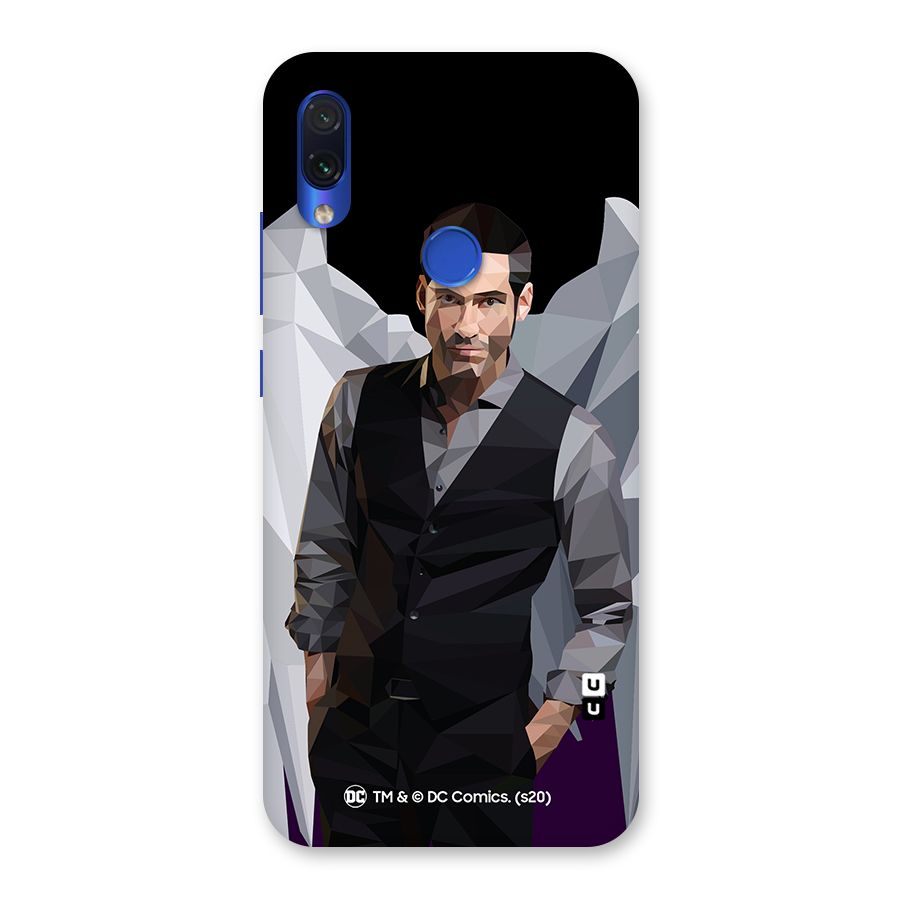 Lucifer Morningstar Art Abstract Back Case for Redmi Note 7