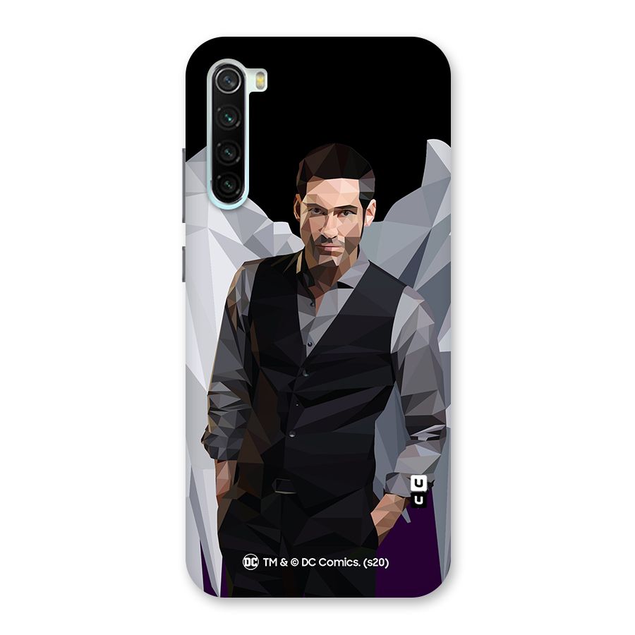 Lucifer Morningstar Art Abstract Back Case for Redmi Note 8