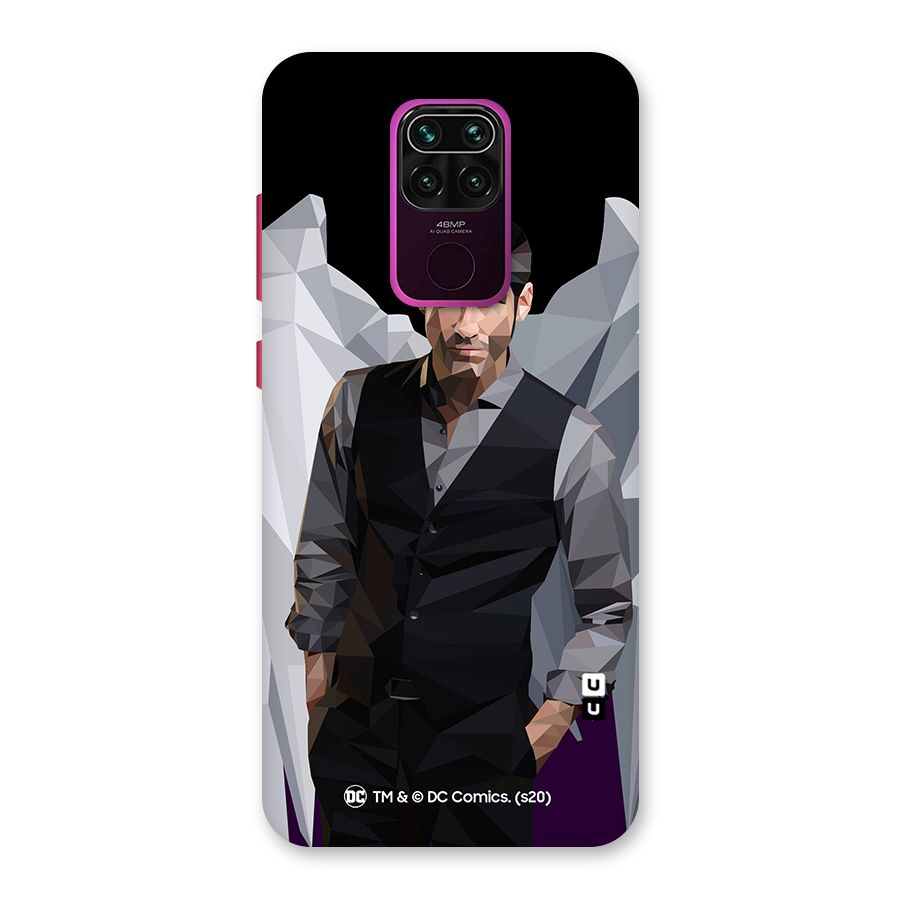 Lucifer Morningstar Art Abstract Back Case for Redmi Note 9