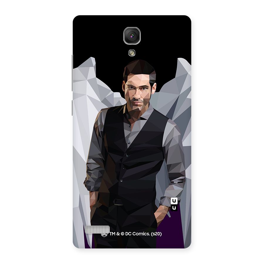 Lucifer Morningstar Art Abstract Back Case for Redmi Note Prime
