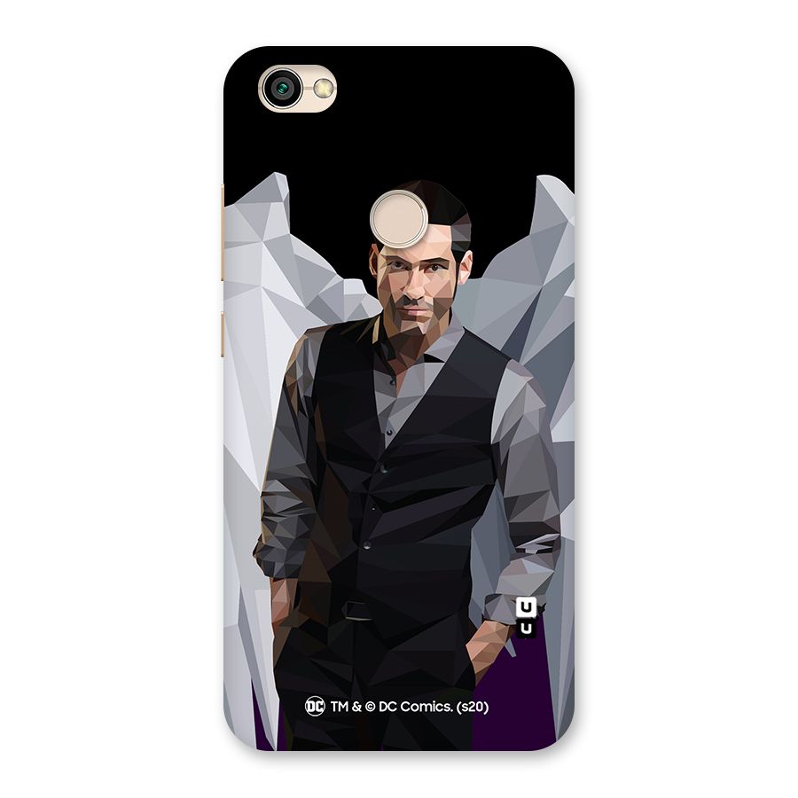 Lucifer Morningstar Art Abstract Back Case for Redmi Y1 2017