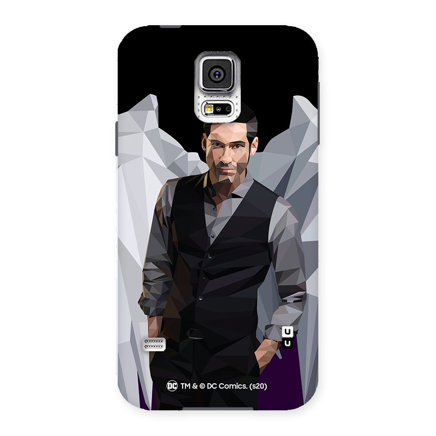 Lucifer Morningstar Art Abstract Back Case for Samsung Galaxy S5