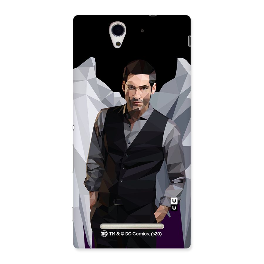 Lucifer Morningstar Art Abstract Back Case for Sony Xperia C3