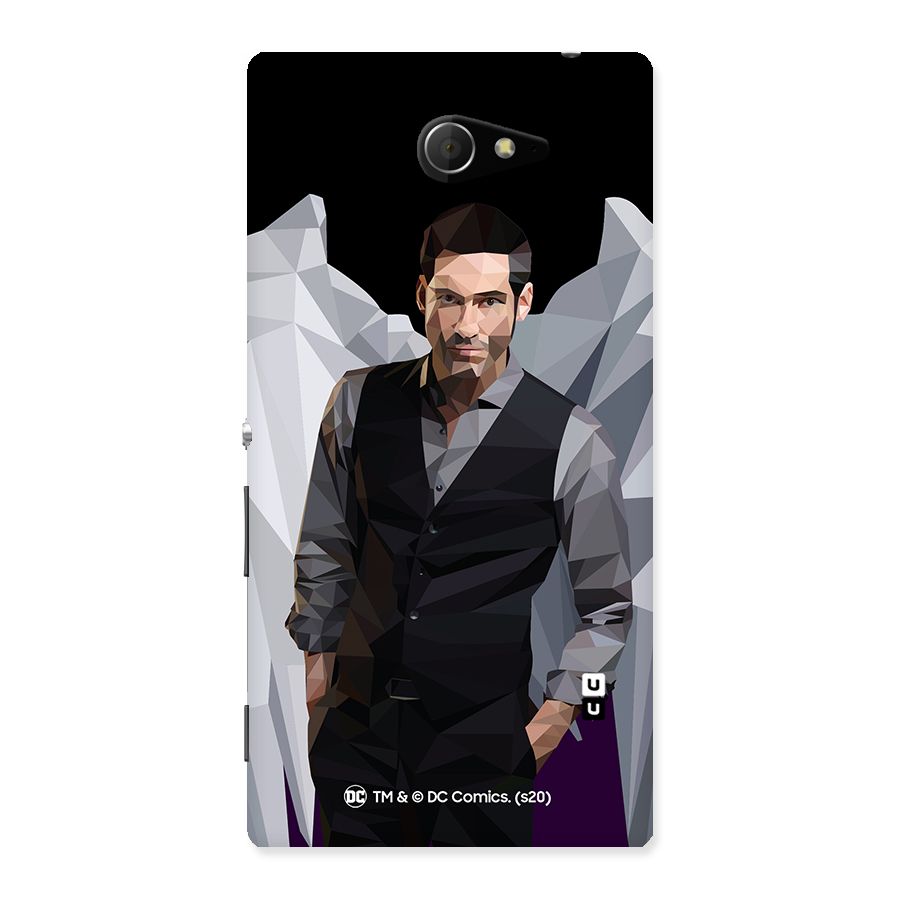 Lucifer Morningstar Art Abstract Back Case for Sony Xperia M2