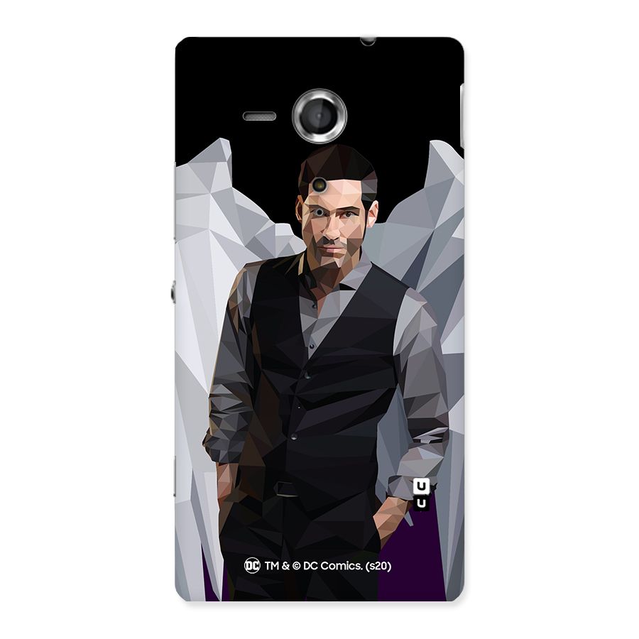 Lucifer Morningstar Art Abstract Back Case for Sony Xperia SP