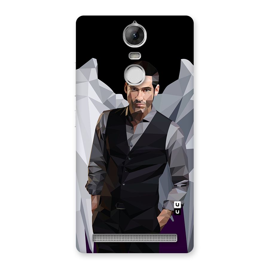 Lucifer Morningstar Art Abstract Back Case for Vibe K5 Note