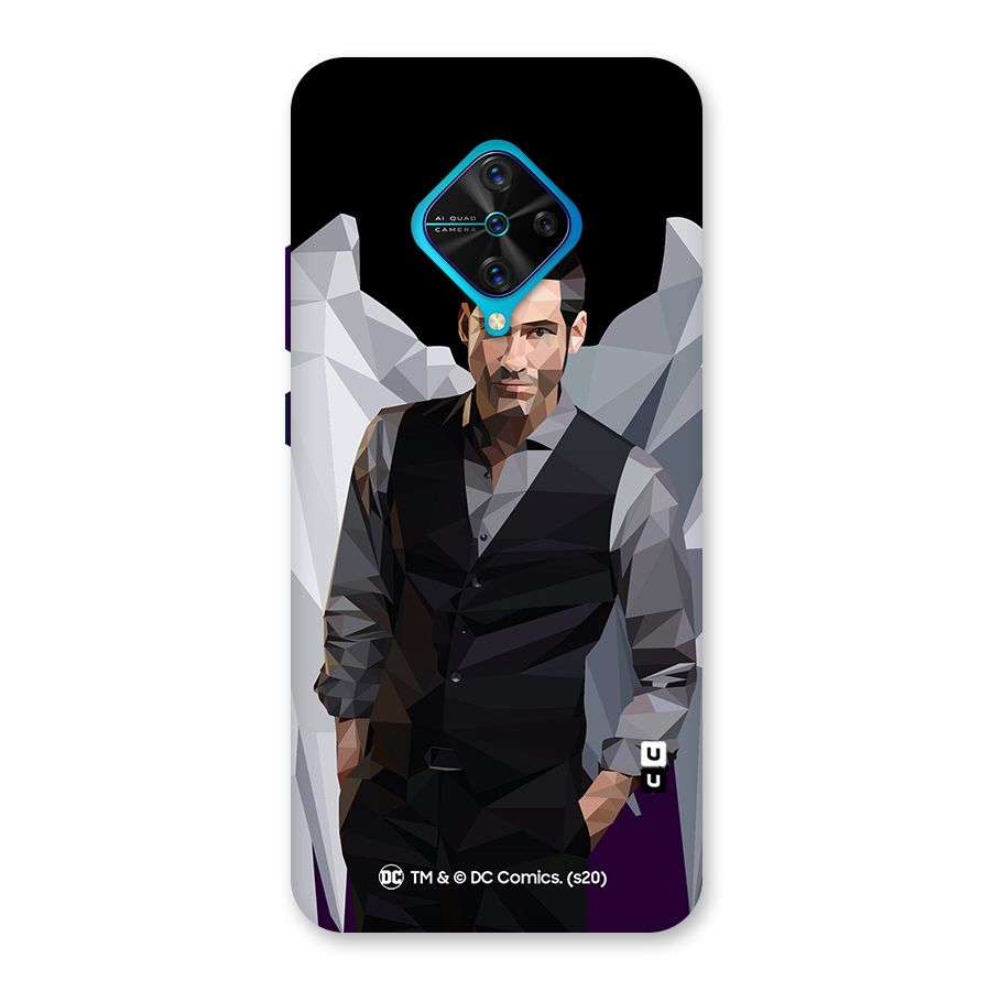 Lucifer Morningstar Art Abstract Back Case for Vivo S1 Pro