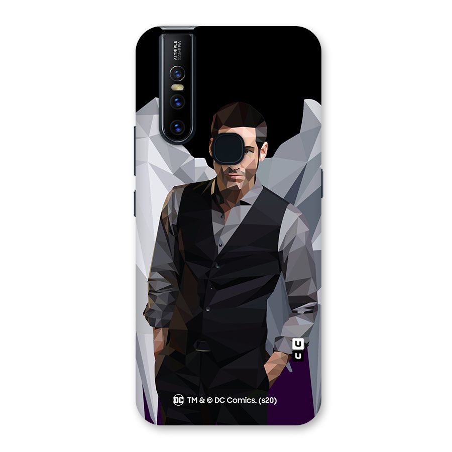 Lucifer Morningstar Art Abstract Back Case for Vivo V15