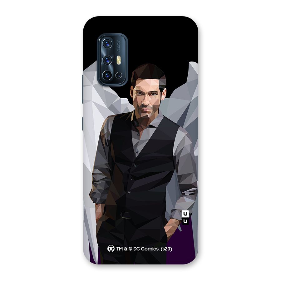 Lucifer Morningstar Art Abstract Back Case for Vivo V17