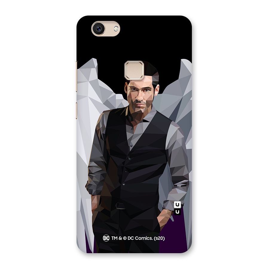 Lucifer Morningstar Art Abstract Back Case for Vivo V7