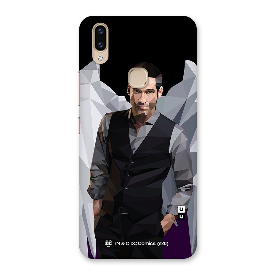 Lucifer Morningstar Art Abstract Back Case for Vivo V9 Youth
