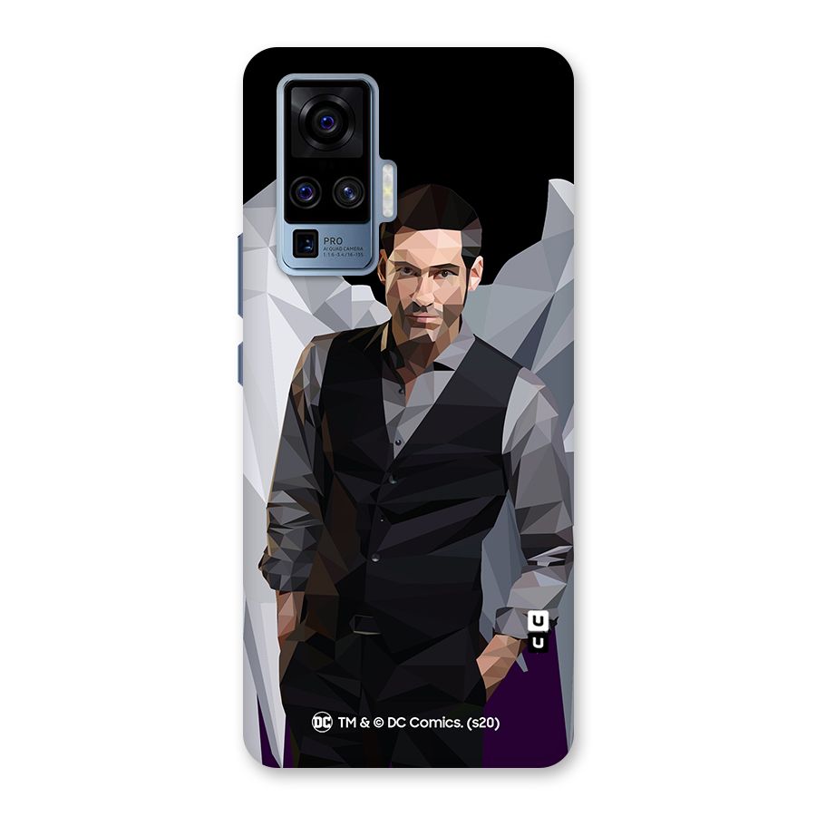 Lucifer Morningstar Art Abstract Back Case for Vivo X50 Pro