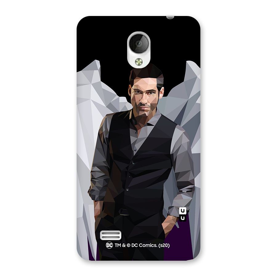 Lucifer Morningstar Art Abstract Back Case for Vivo Y21