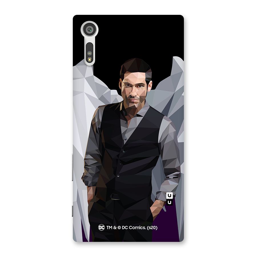 Lucifer Morningstar Art Abstract Back Case for Xperia XZ