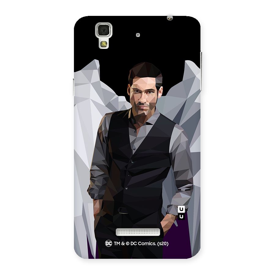 Lucifer Morningstar Art Abstract Back Case for Yu Yureka