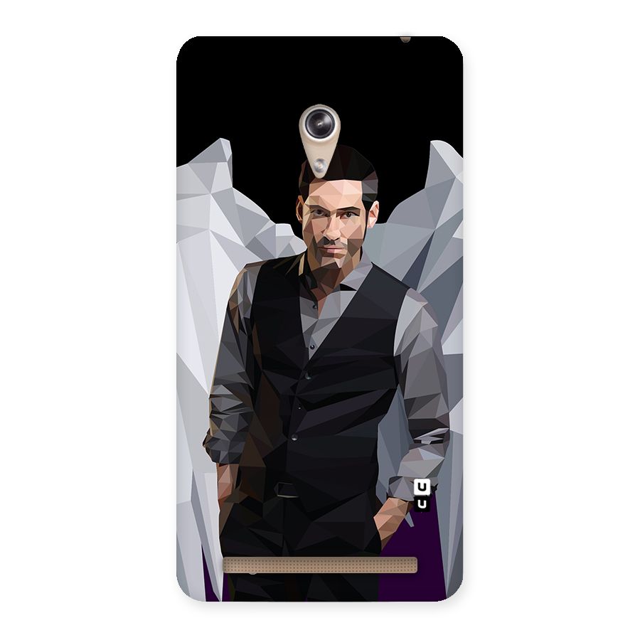 Lucifer Morningstar Art Abstract Back Case for Zenfone 6