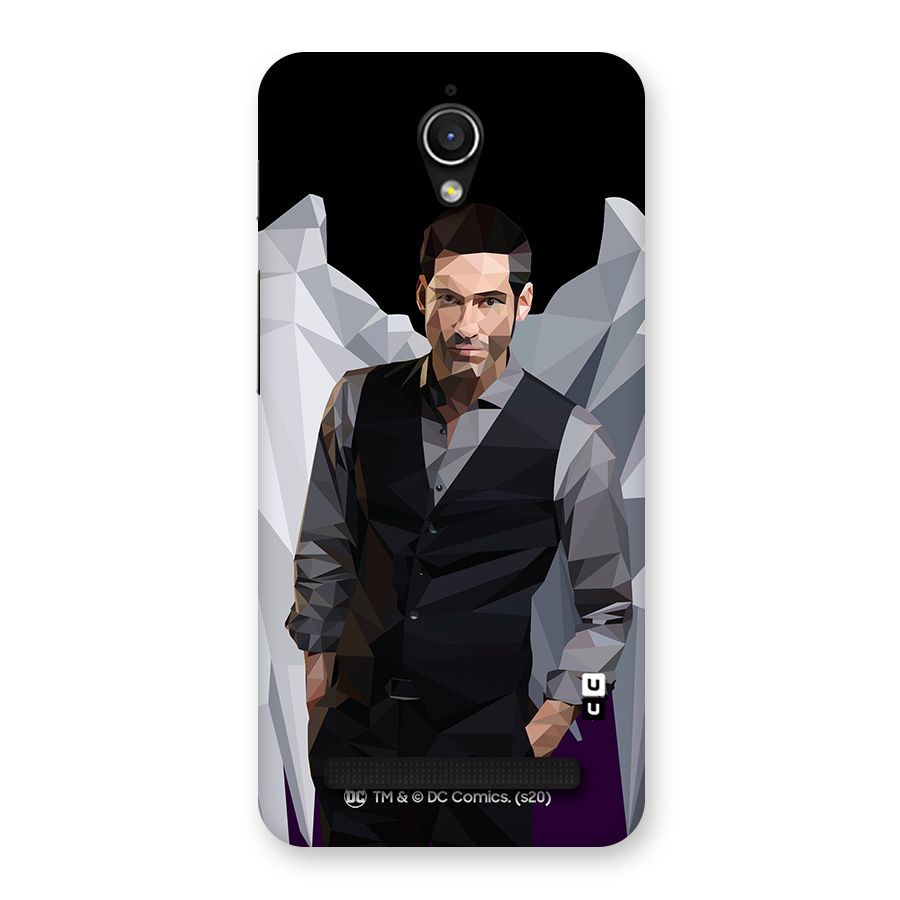 Lucifer Morningstar Art Abstract Back Case for Zenfone Go