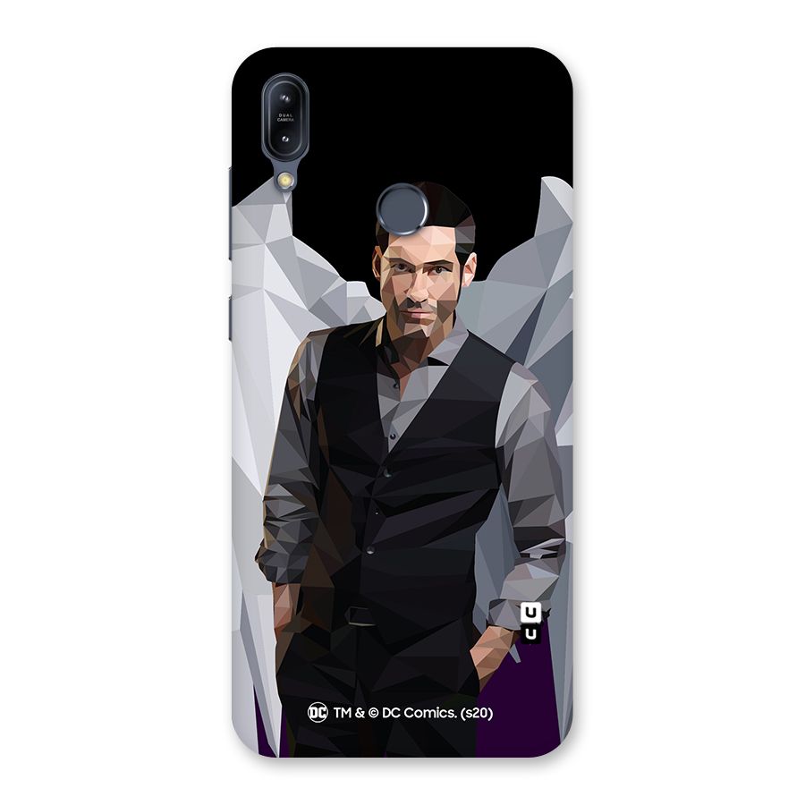 Lucifer Morningstar Art Abstract Back Case for Zenfone Max M2