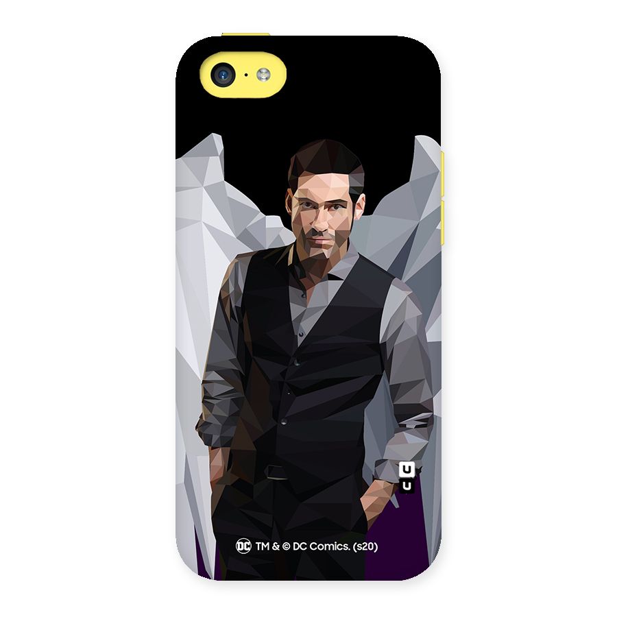 Lucifer Morningstar Art Abstract Back Case for iPhone 5C