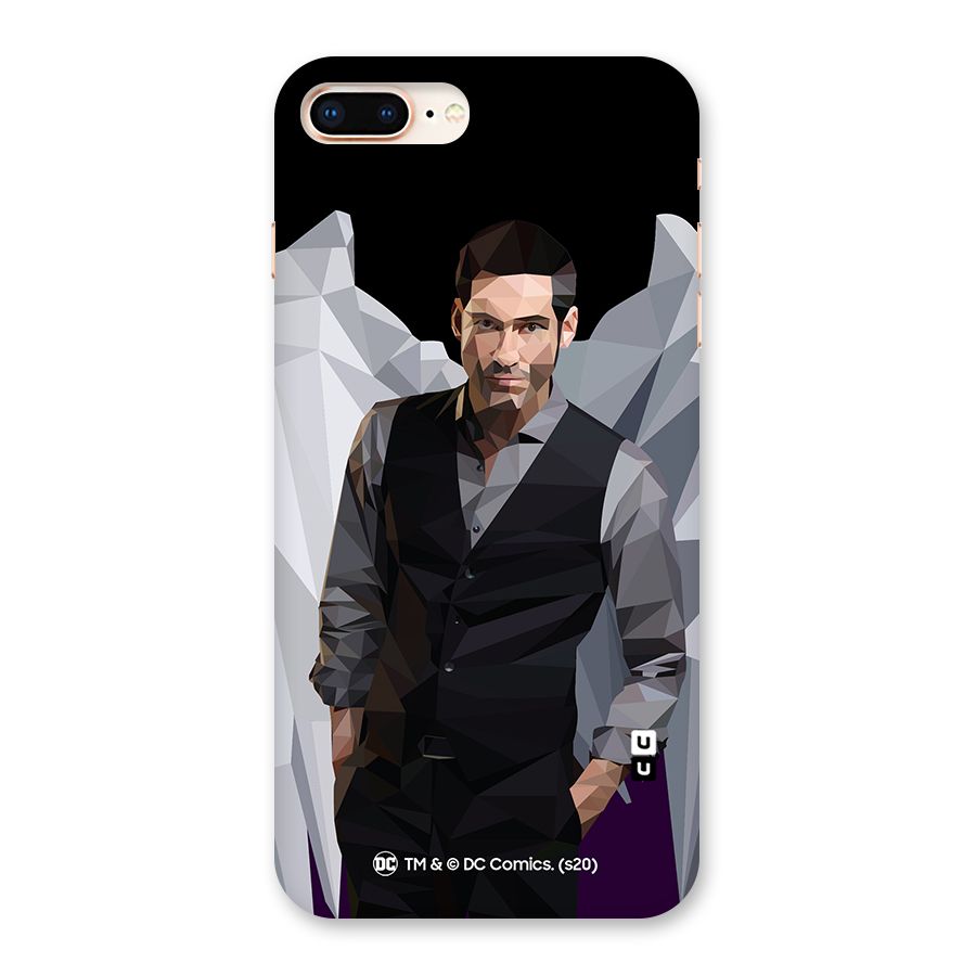 Lucifer Morningstar Art Abstract Back Case for iPhone 8 Plus