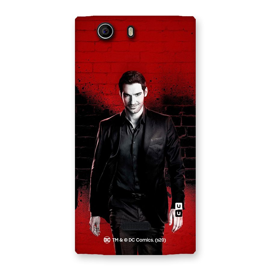 Lucifer Morningstar Wings Shadow Back Case for Canvas Nitro 2 E311