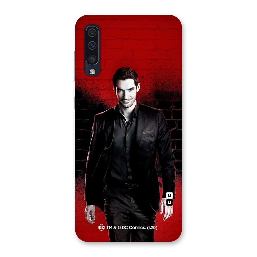 Lucifer Morningstar Wings Shadow Back Case for Galaxy A50