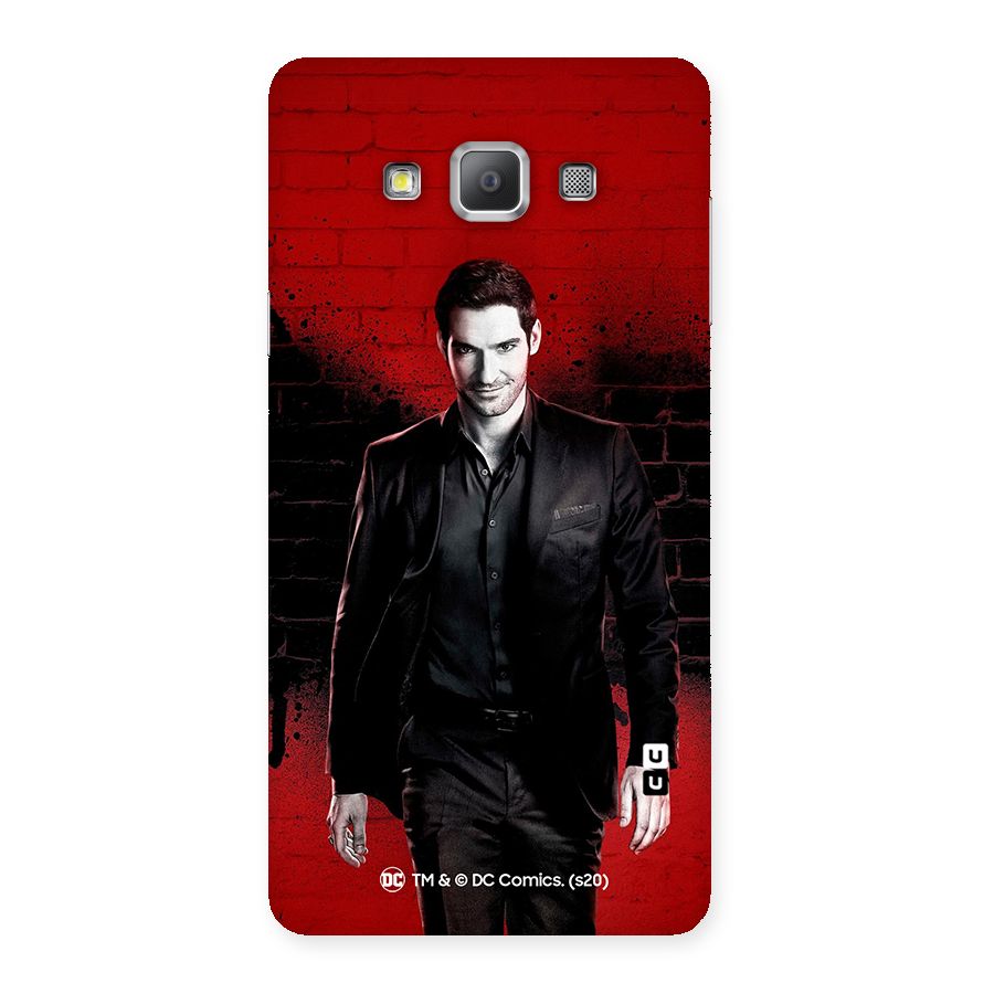 Lucifer Morningstar Wings Shadow Back Case for Galaxy A7