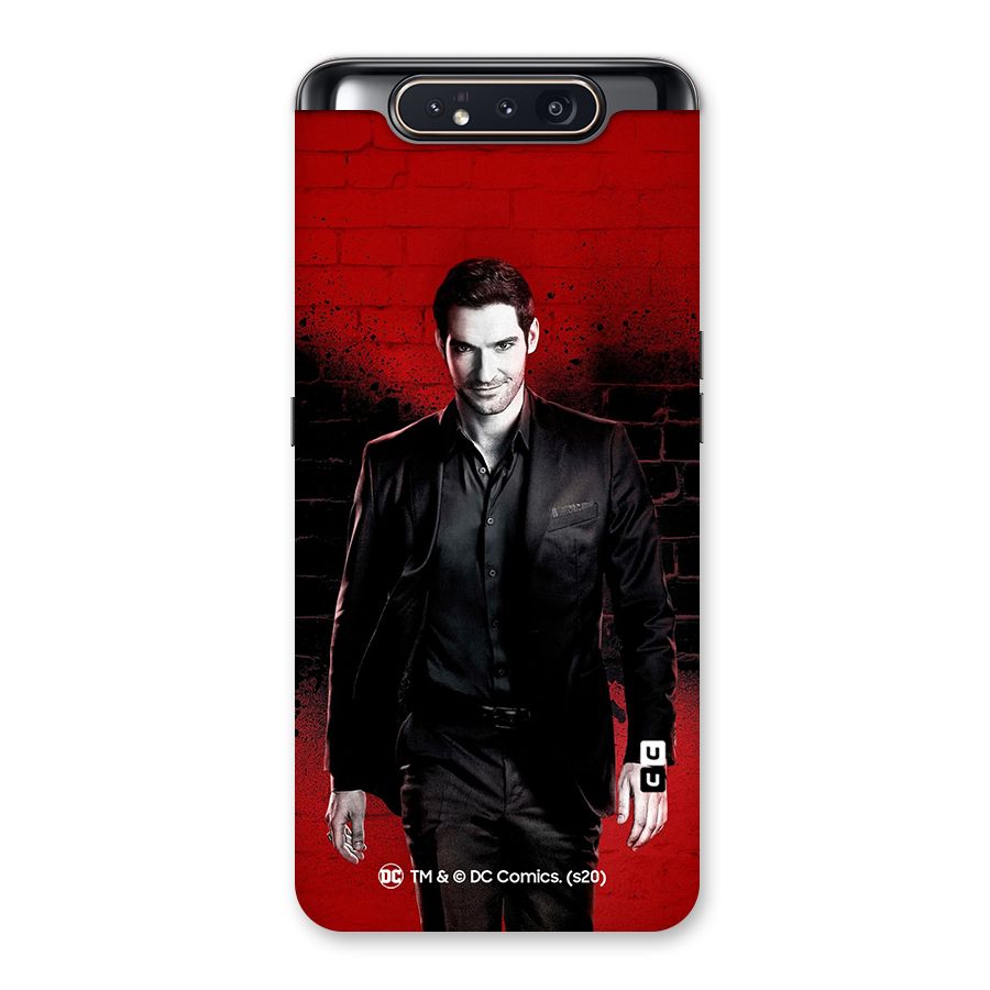 Lucifer Morningstar Wings Shadow Back Case for Galaxy A80