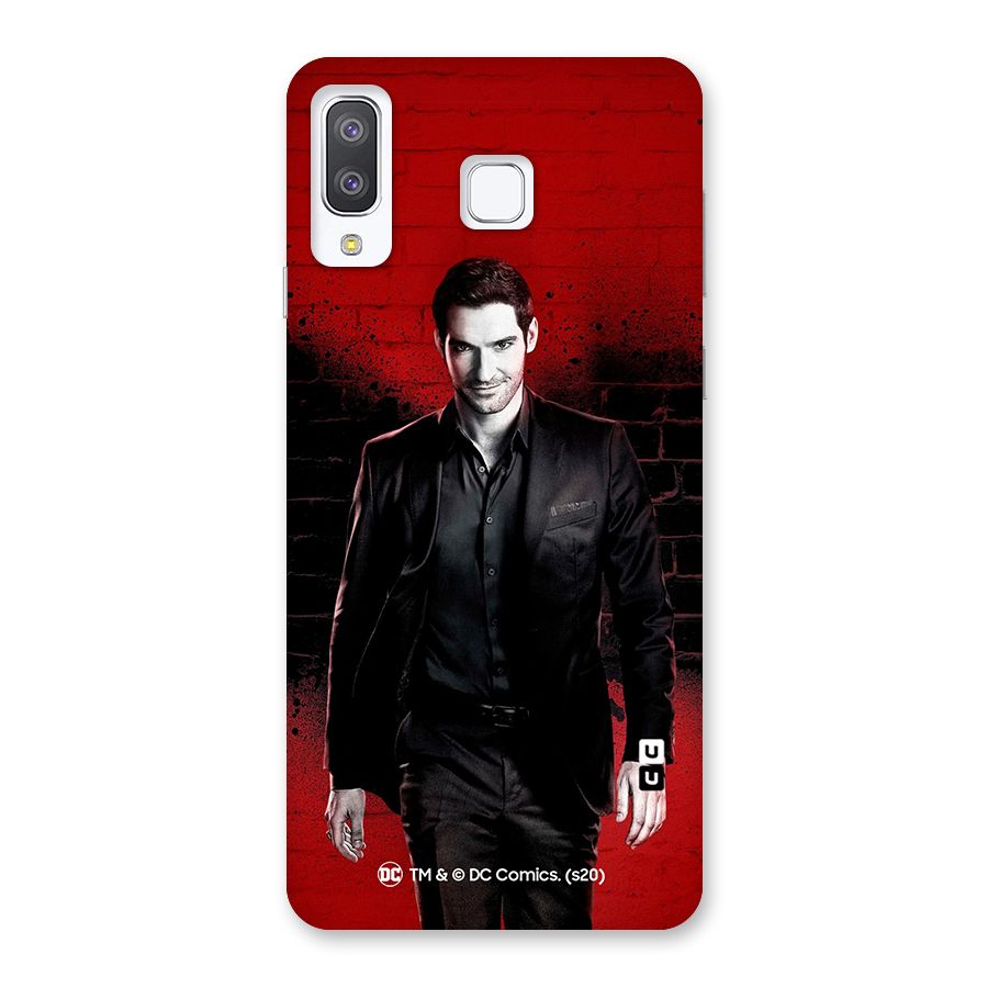 Lucifer Morningstar Wings Shadow Back Case for Galaxy A8 Star