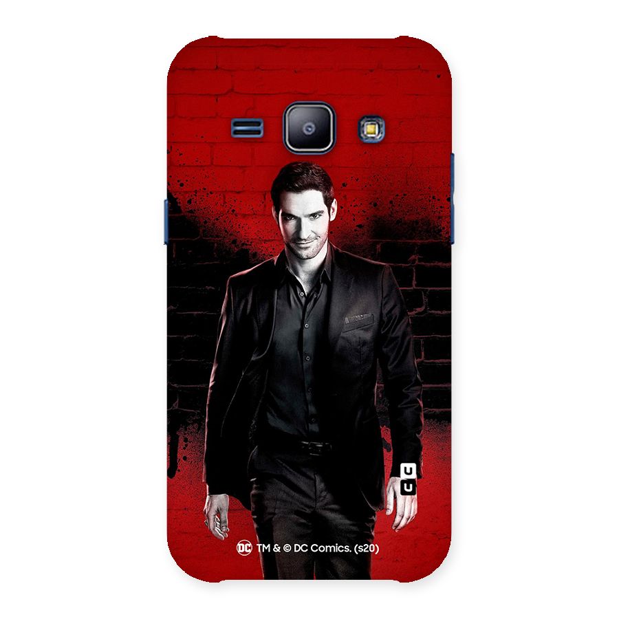 Lucifer Morningstar Wings Shadow Back Case for Galaxy J1