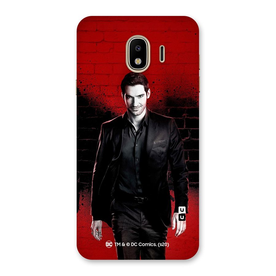 Lucifer Morningstar Wings Shadow Back Case for Galaxy J4